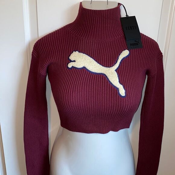 PUMA crop sweater  - Picture 1 of 8